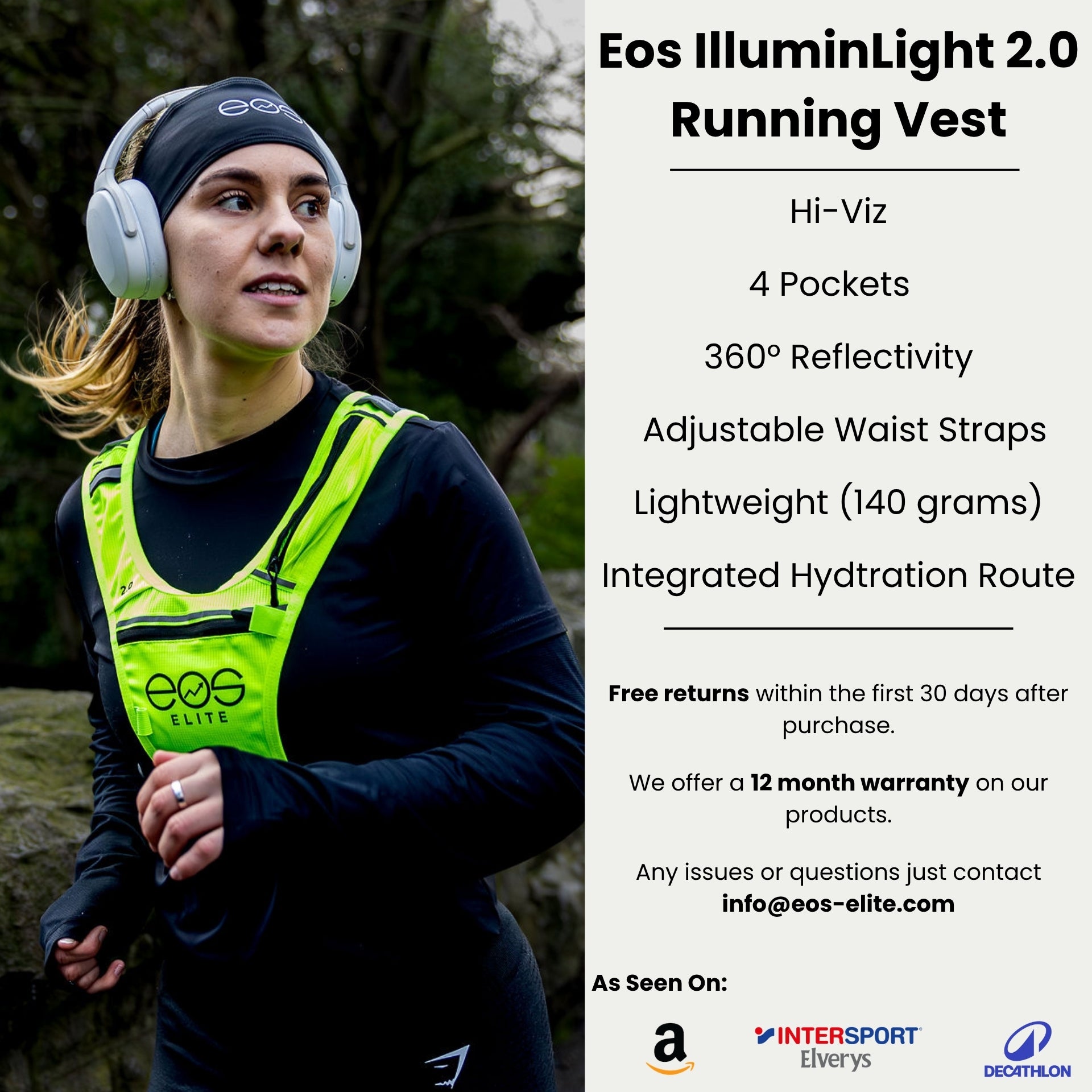 Eos IlluminLight 2.0 Running Vest