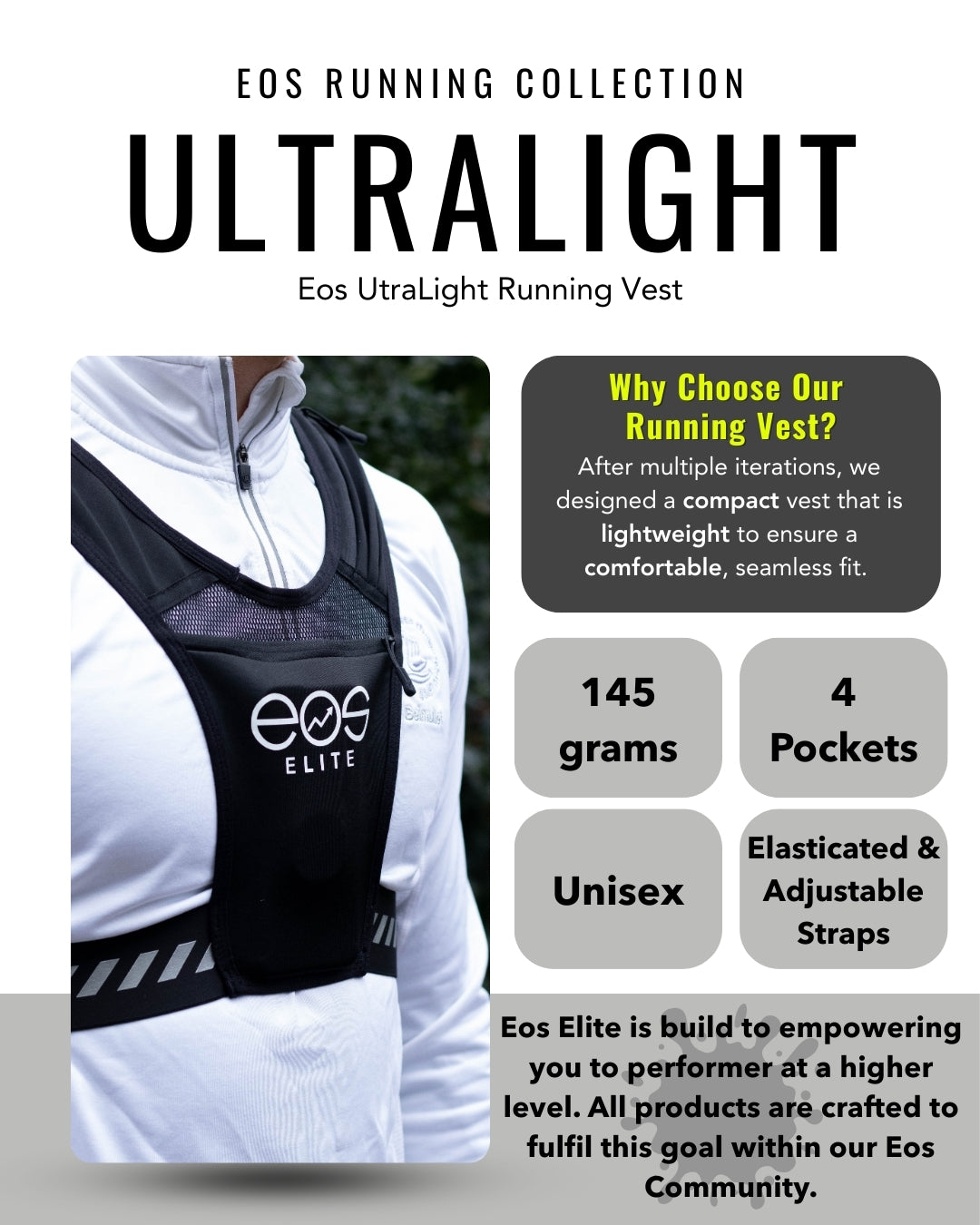 Eos UltraLight Running Vest
