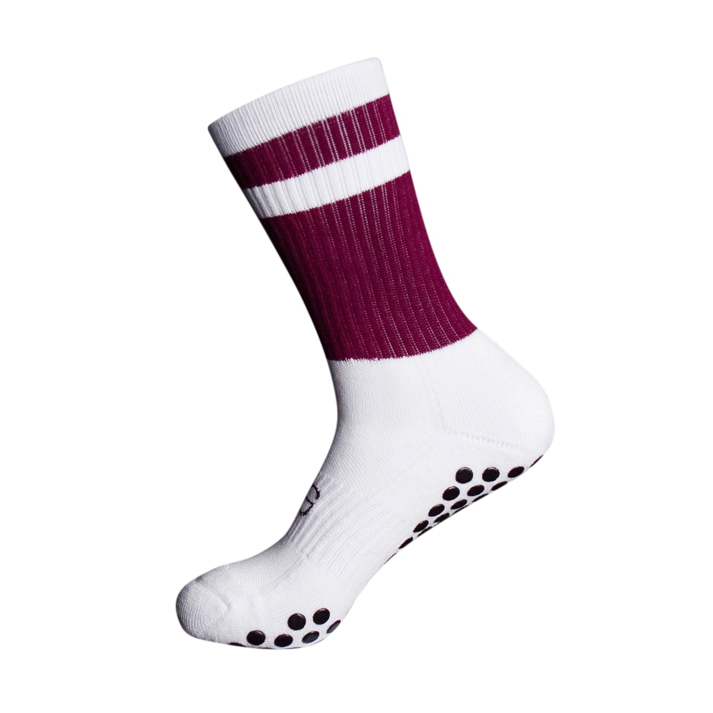GAA UltraSoft Grip Socks Maroon/White – Eos Elite