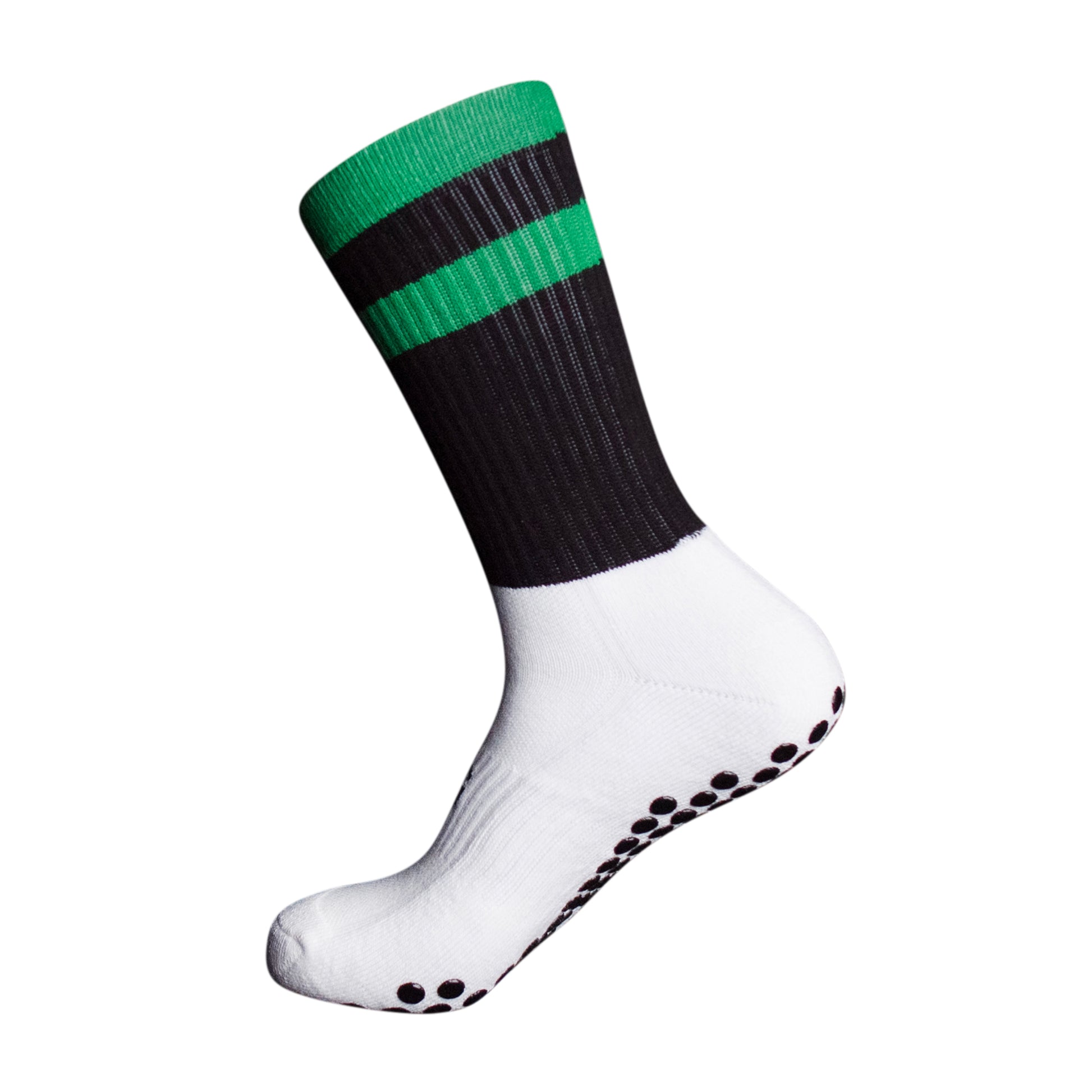 EOS ELITE GAA UltraSoft Grip Socks Black/Green