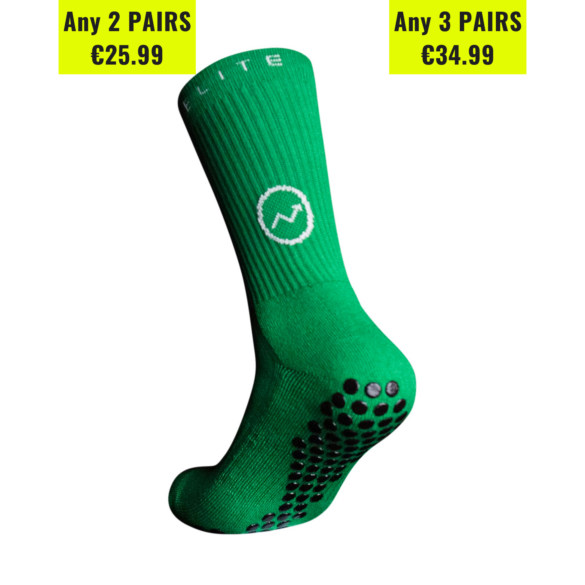 Eos Elite Grip socks Green